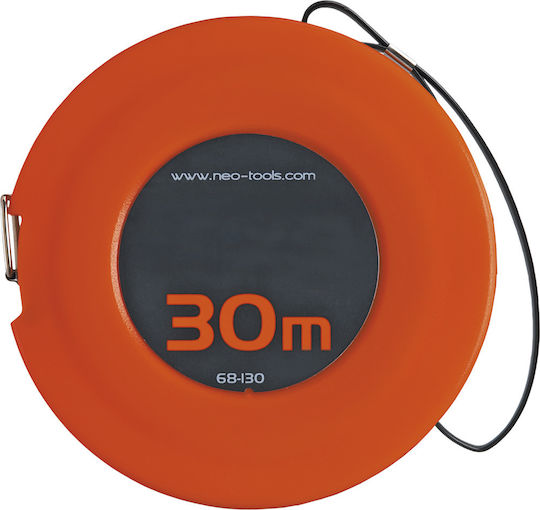 Neo Tools Banda de măsurat cu resetare automată 9.5mm x 30m