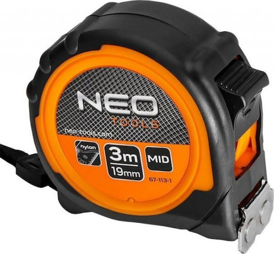 Neo Tools Banda de măsurat cu magnet 19mm x 3m