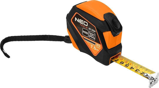 Neo Tools Maßband mit Magnet 25mm x 7.5m