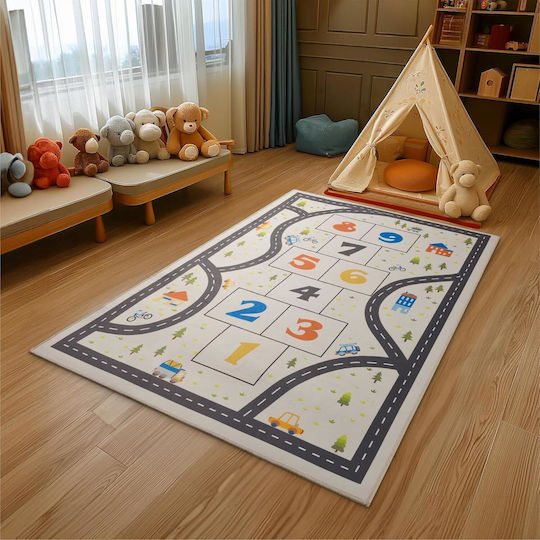 Navaris Kinder Teppich Mehrfarbig 160x120cm