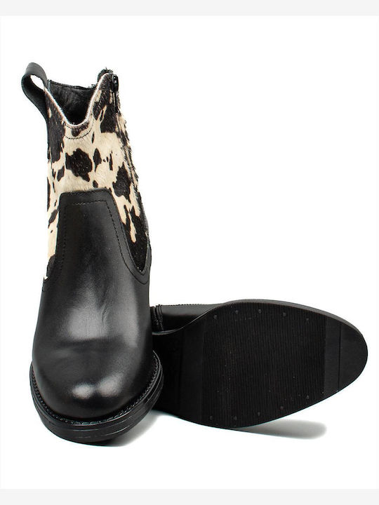 Stiefeletten Damen Schwarz