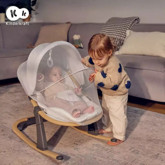 Kinderkraft Relax pentru Bebeluși Elsu Gri pentru Copil până la 9kg