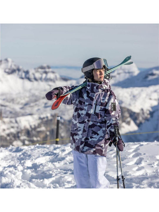 Slope Slope Kenai Women's Ski & Snowboard Jacket Gray SL244050-4214