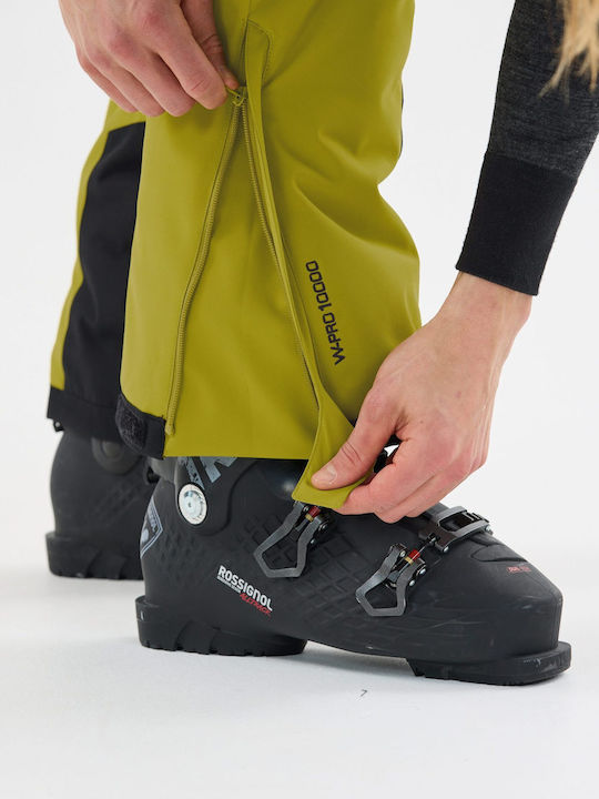 Whistler W233208-3254 Men's Trousers for Ski & Snowboard Yellow