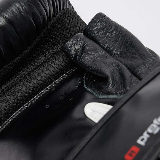 Leone 1947 Boxing Gloves Leather for Bag Black