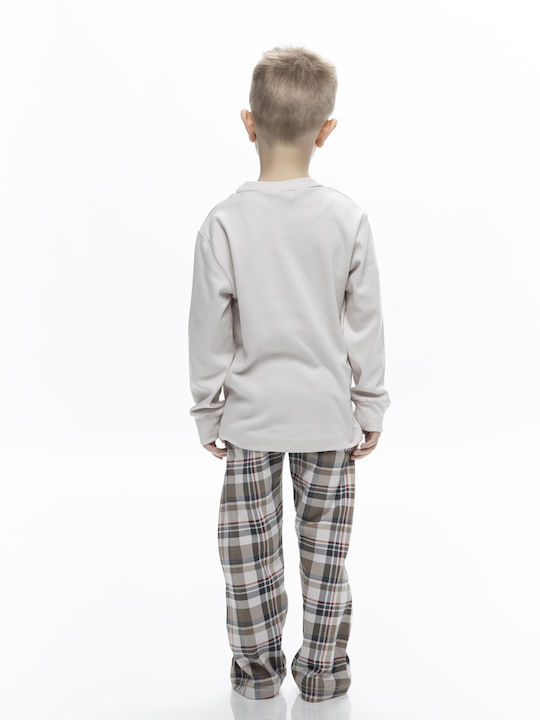 Galaxy Kids' Pajamas Winter Ecru