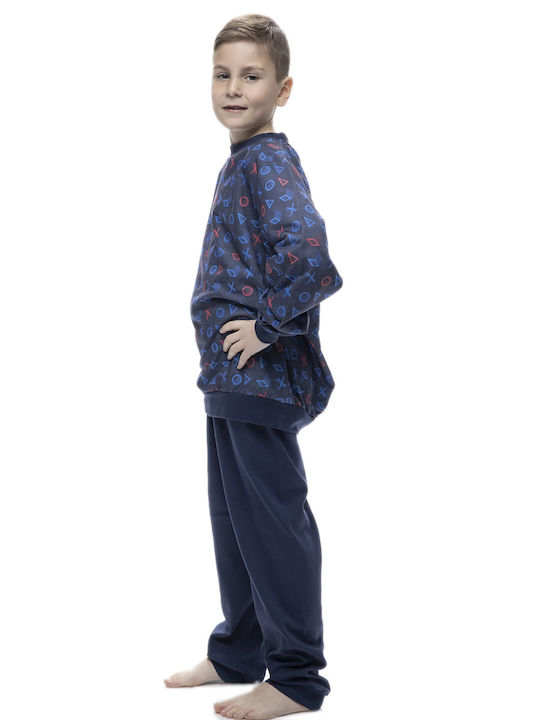 Galaxy Pijama pentru copii De iarnă Albastru