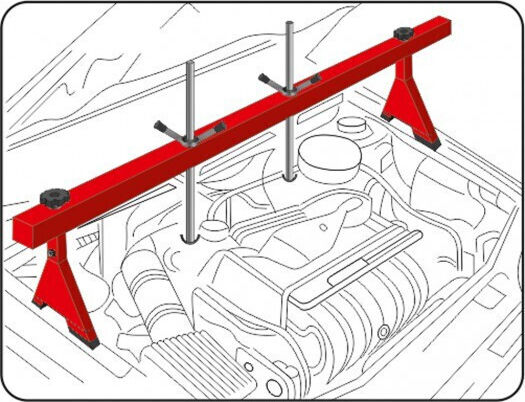 Yato Werkstattkran Max 500kg
