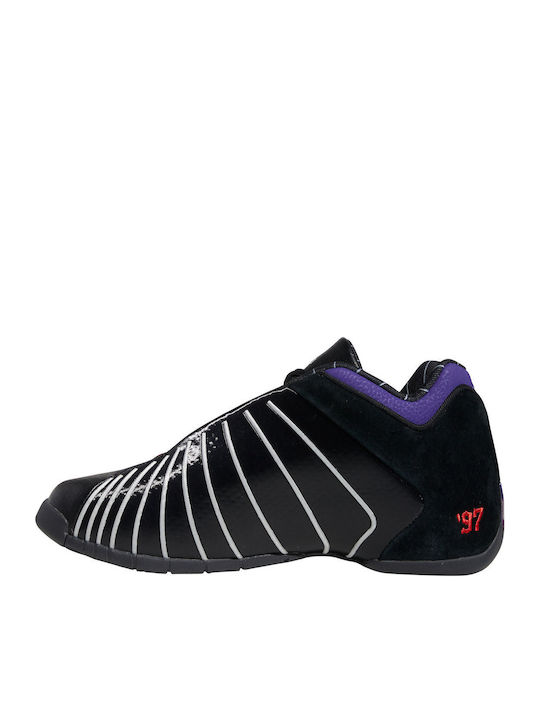 T-Mac 3 Restomod Χαμηλά Μπασκετικά Παπούτσια Core Black / Team Colleg Purple / Team Collegiate Red