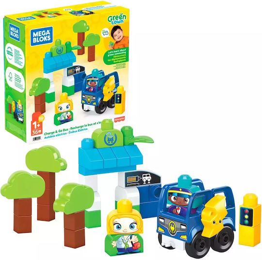 Mega Bloks Cuburi de Construit Pentru 1.5+ Ani 34 Bucăți
