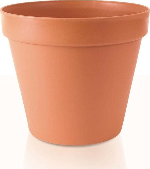 Prosperplast Glinka DGA26 Übertopf Kunststoff Braun 26x26x22.5εκ.