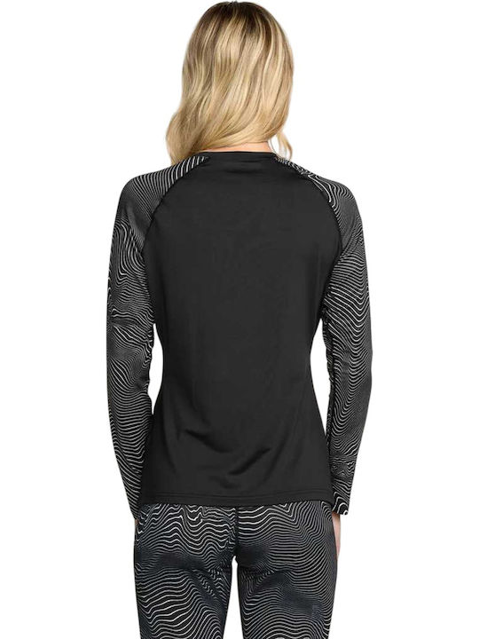 Volcom Vscience Ισοθερμική Μπλούζα Μαύρη