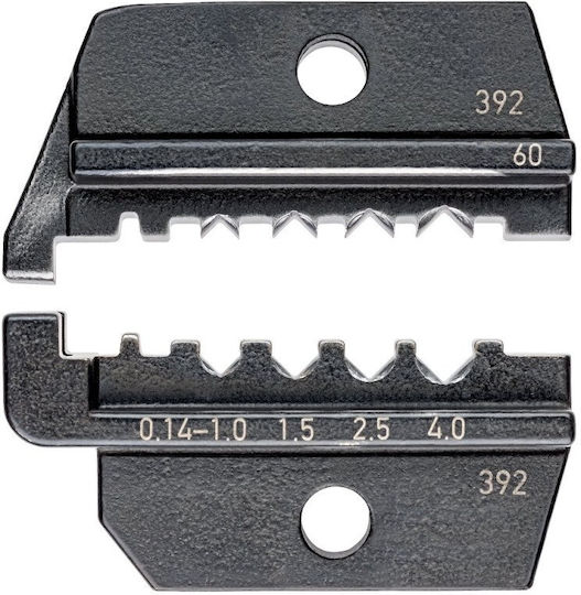 Knipex 97 49 60 Matrix Hts/Harting Zylindrischer Röhrennippel Crimpen