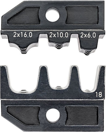 Knipex 97 49 18 Μήτρα Πρεσαρίσματος Μονωμένων Διπλών Ακροχιτωνίων