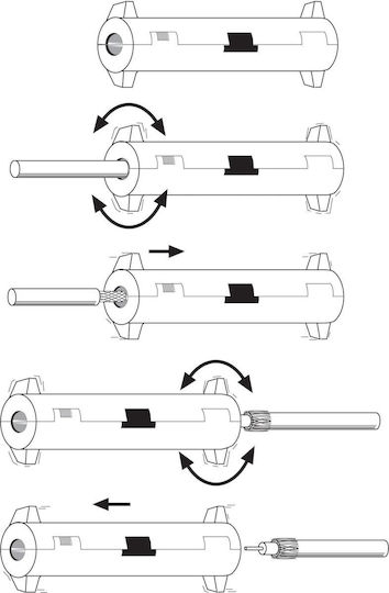 Televes Coaxial Cable Stripper