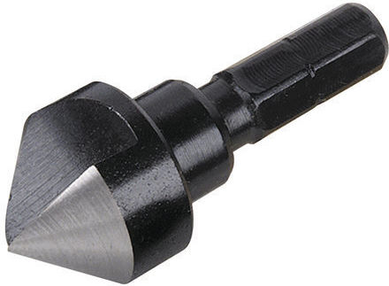 Wolfcraft Steel Router Bit Cutter Bit for Metal \ Wood \ Plastic 16mm x 6.35mm