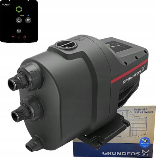 Grundfos Scala1 3-35 Single Stage Single Phase Water Pressure Pump without Container 0.6hp