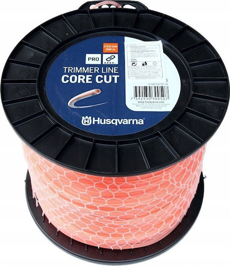 Husqvarna Core Cut Μεσινέζα Πεντάγωνη Μήκους 240m και Πάχους 3mm