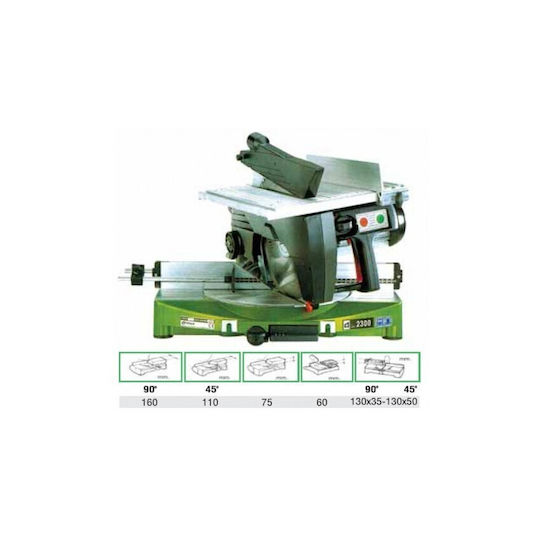 Compa 2300 Miter Saw Electric 1400W Disc Diameter 300mm
