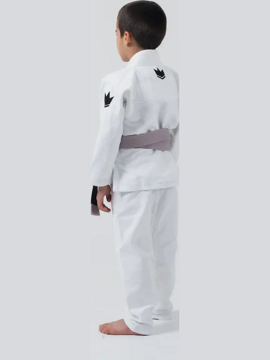 Kingz Kore Παιδική Στολή Jiu Jitsu Λευκή