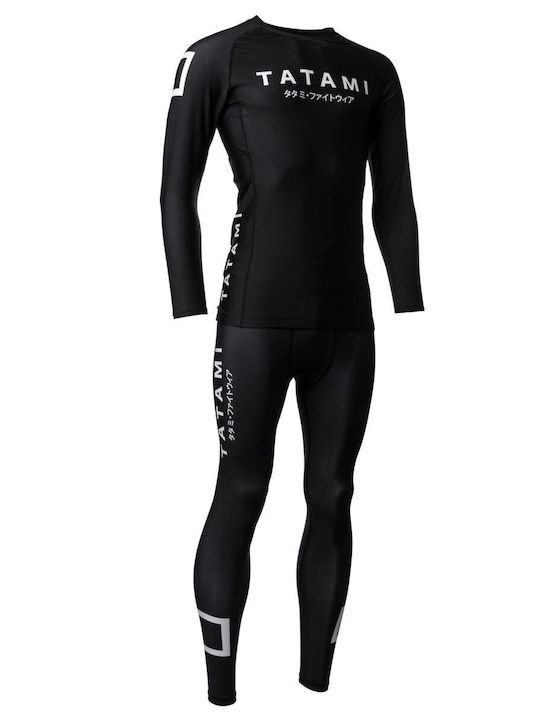 Tatami Fightwear Μακρύ Ανδρικό Κολάν Πολεμικών Τεχνών Μαύρο