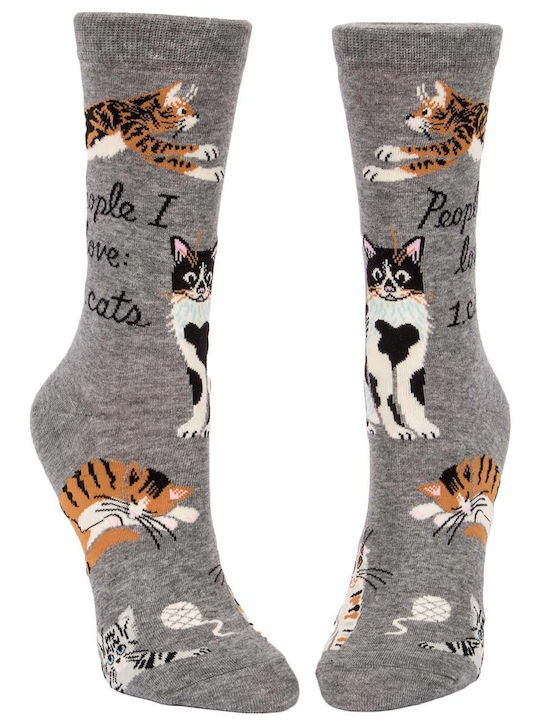 Blue Q Γυναικείες Κάλτσες People I Love Cats Sw512 Blue Q Γυναικείες Κάλτσες People I Love Cats Sw512