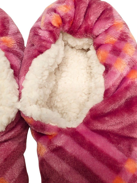 Winter Women's Slippers Fuchsia
