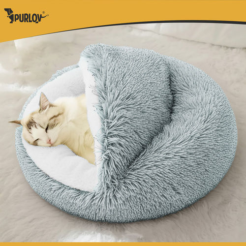 Purlov Bed Cat Gray