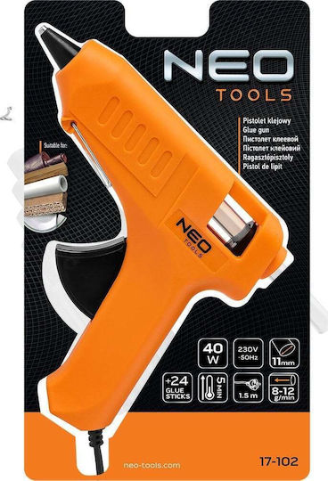 Neo Tools Electric Glue Gun 11mm 40W 17-102