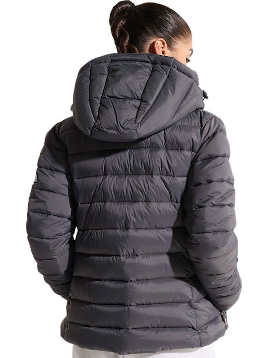 Fuji Scurtă Jachetă de femei Puffer Gri