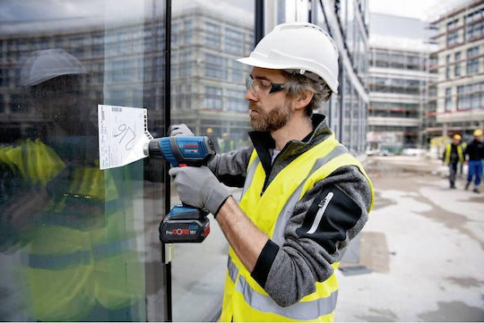 Bosch GHG 18V-50 Πιστόλι Θερμού Αέρα Solo με Ρύθμιση Θερμοκρασίας εως και 500°C