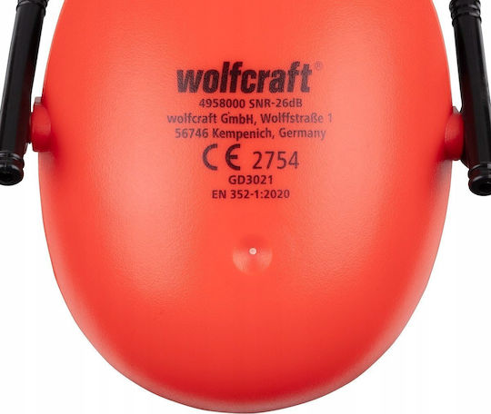 Wolfcraft Compact Ωτοασπίδες με Στέκα