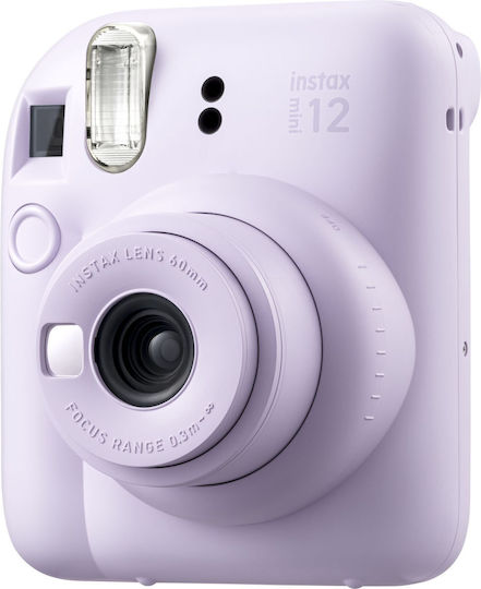 Fujifilm Instax Mini 12 Instant Camera + Case & 20 Films Lilac Purple