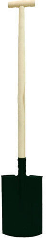 Unimet Φτυάρι Ίσιο με Ξύλινο Κοντάρι 118.5cm