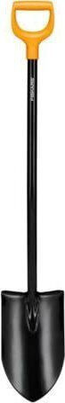 Fiskars Solid+ Φτυάρι με Κοντάρι 116.5cm και Πλαστική Λαβή