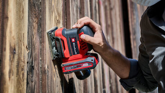 Einhell TE-OS 18/113 Li Solo Battery Powered Pulse Sander 18V with Suction System 4460731