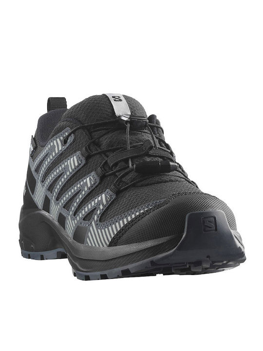 Kids Hiking Shoes Xa Pro V8 Waterproof Black