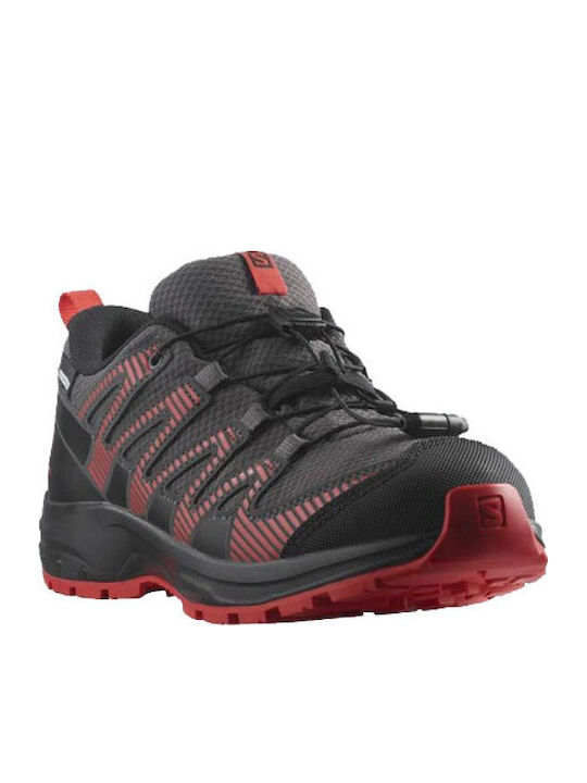 Kids Waterproof Hiking Shoes Xa Pro V8 Black 416139