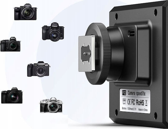 Ulanzi F12 Mini Flash για Sony, Olympus, Nikon, Canon Μηχανές