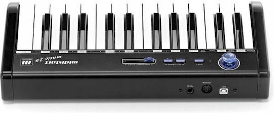 Miditech Midi Keyboard Midistart Music-25 με 25 Πλήκτρα Μαύρο