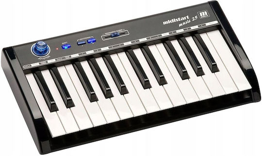 Miditech Midi Keyboard Midistart Music-25 με 25 Πλήκτρα Μαύρο