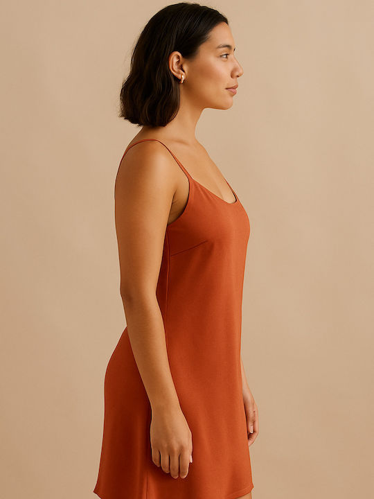 Pen-ky Summer Women's Nightdress Terracotta