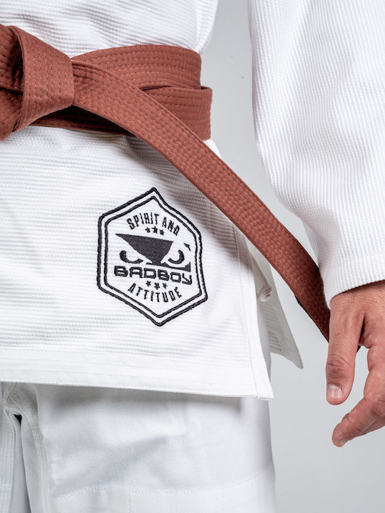 Bad Boy Ανδρική Στολή Brazilian Jiu Jitsu Λευκή