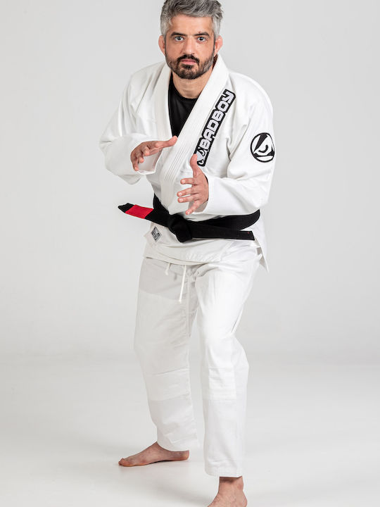 Bad Boy Ανδρική Στολή Brazilian Jiu Jitsu Λευκή