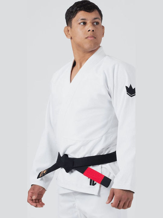 Kingz Ανδρική Στολή Brazilian Jiu Jitsu Λευκή