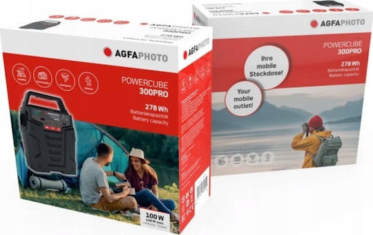 AgfaPhoto Powercube 300PRO Електроцентрала 278Wh