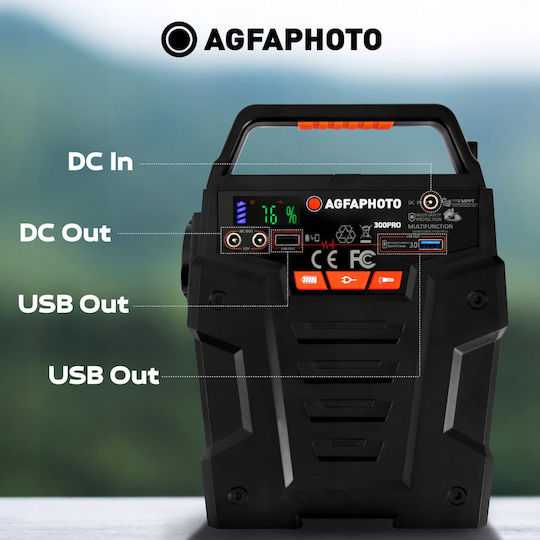 AgfaPhoto Powercube 300PRO Електроцентрала 278Wh