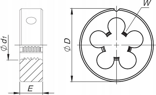 Fanar Гайка Unf 9/16-18 Din-22568 2a HSS 800