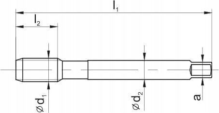 Fanar Filet UNC 3/4-10 DIN-376c R40 2b HSSE 800