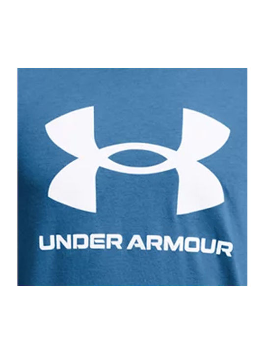 Kids' T-shirt Blue Sportstyle Logo